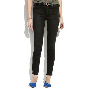 madewell 9" high riser skinny skinny jeans